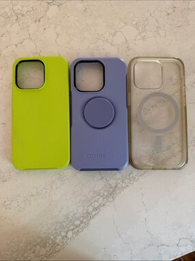 3 OtterBox iPhone 14 Pro cases